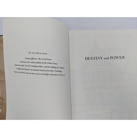 Destiny And Power American Odyssey George H.W. Bush By Jon Meacham First Edition - Picture 13 of 16